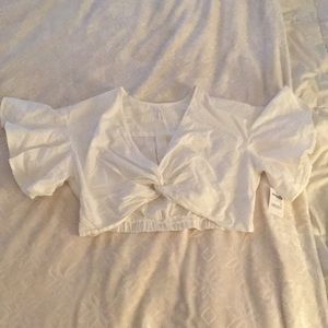 Cropped blouse
